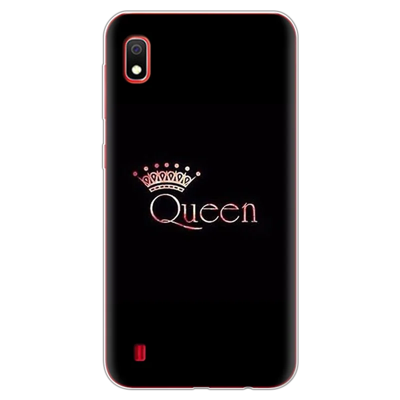 Модный чехол король королева для Samsung Galaxy A30 пара Мягкий силиконовый A10 A50