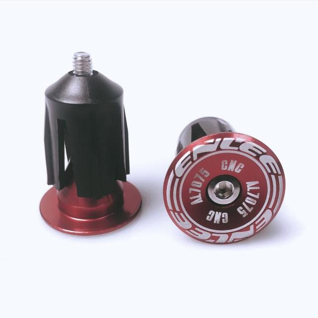 Aluminum Alloy Bicycle Handlebar End Plugs Caps Road Mountain Bike MTB Grip Handle Bar End Cap Cycling Handlebar Accessory