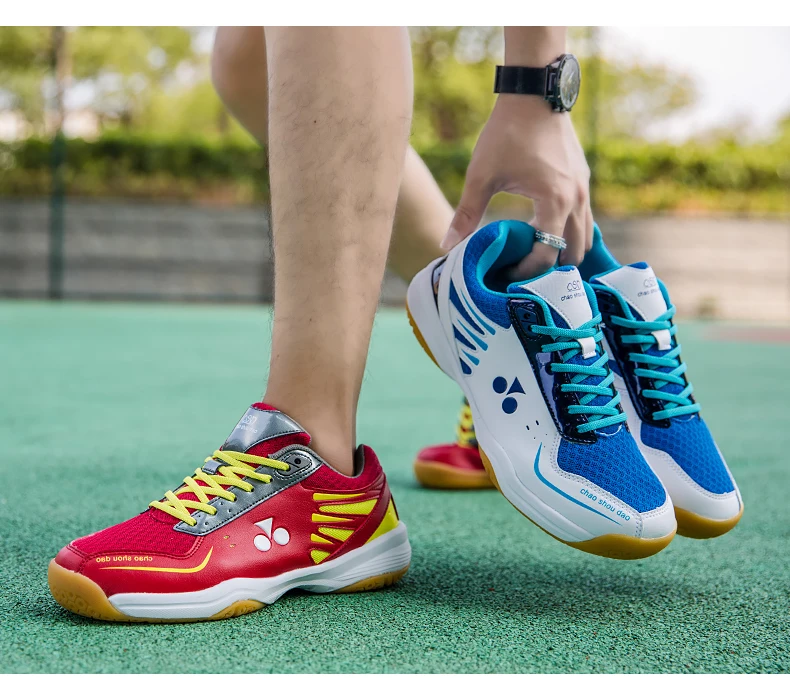 Мужская и женская обувь для бадминтона; Профессиональная домашняя спортивная обувь; дышащие теннисные кроссовки; нескользящая обувь для волейбола; мужские кроссовки