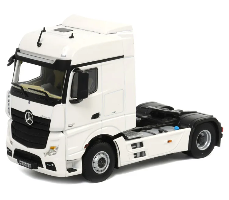 

Collectible Alloy Model Gift WSI 1:50 Scale MB MP4 BIG 4x2 Tag axle Truck Tractor Trailer Diecast Toy Model 03-1134