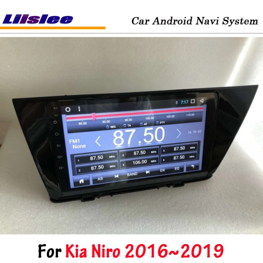 Liislee Android 8,1 для Kia Niro стерео автомобильный экран Carplay Wifi BT GPS навигационная карта навигация Мультимедиа