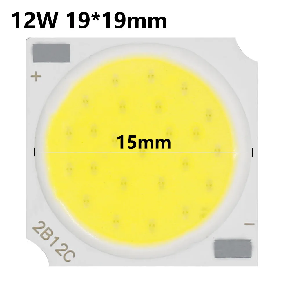1 шт. COB Чип 1919 мм 10 Вт 12 Вт 15 Вт 18 Вт 24 Вт 30 Вт светильник-излучающий диод источник аксессуары для Точечный светильник s и трек-светильник s для ремонта