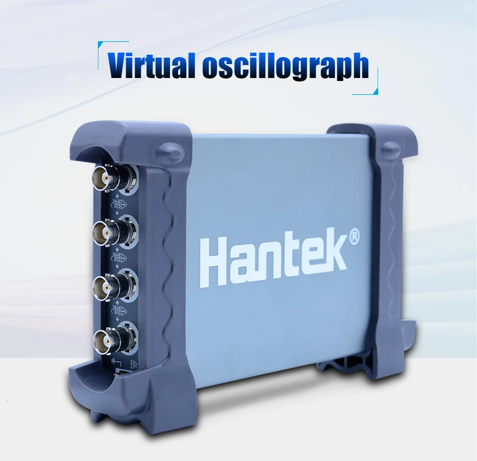 Hantek 6204BD 4CH USB осциллографы для ПК 200 МГц осциллограф USB ПК с 25 МГц генератор сигналов