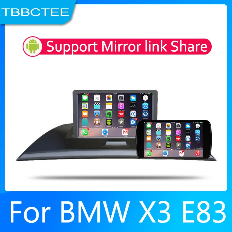 Android 2 Din Автомобильный Радио Мультимедиа Видео плеер Авто Стерео gps карта для BMW X3