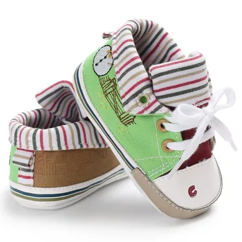 

Hot Fashion Printing Stitching Casual Baby Shoes Soft Non-Slip Sneakers Hot Sale Baby Shoes M2
