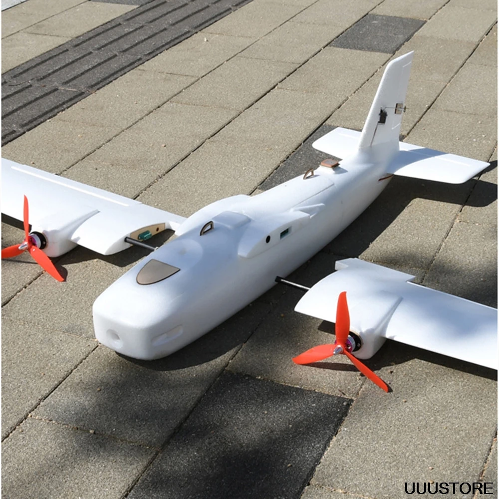 Летающие крыла из пенопласта DF Big White Shark Wingspan 1116 мм FPV двойной мотор БПЛА