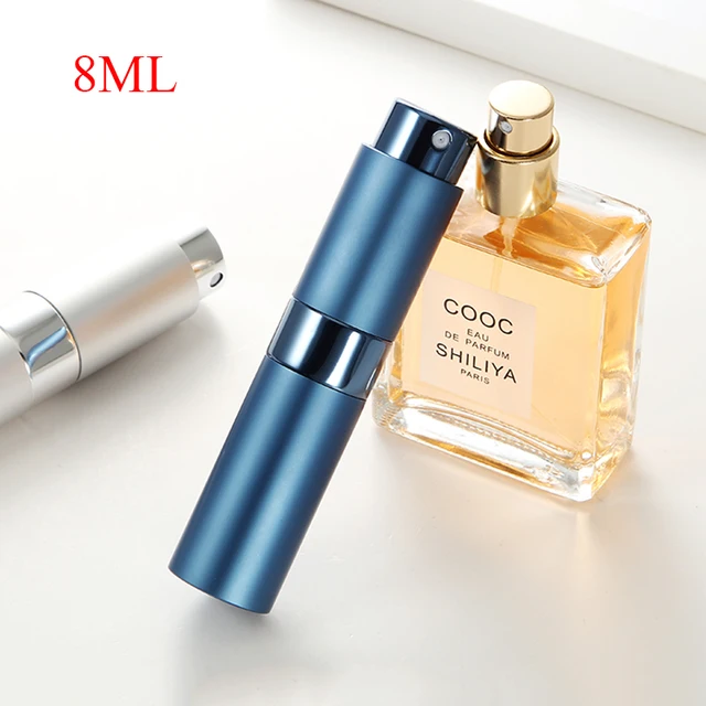 New 5ml 8ML Portable Mini Refillable Perfume Bottle With Scent Pump Empty Cosmetic Containers Spray Atomizer Bottle For Travel 2