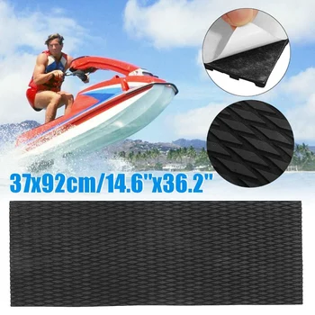 

Water Scooter Non-Skid Marine Flooring Synthetic Eva Foam Sheet 37X92Cm Jet-Ski Black Surfboard Mat Watercraft Skis Slip