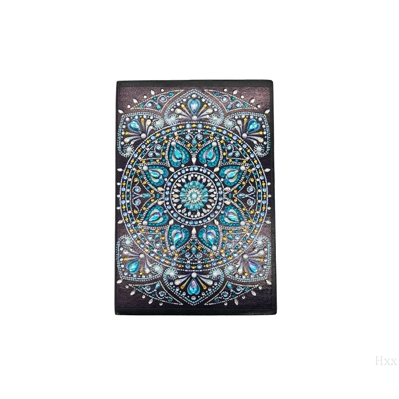 Необычные DIY алмазная живопись специальная форма блокнот дневник A5 вышивка крестиком ремесло подарок - Цвет: 09