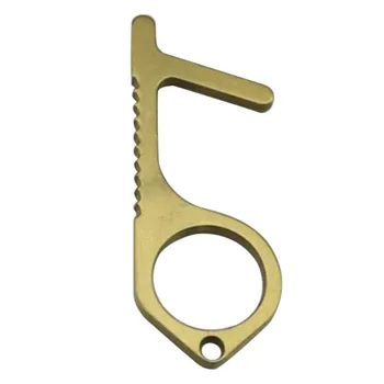 

The Safe And Easy Way To Avoide Germs-Contactless Safety Isolation Brass Key