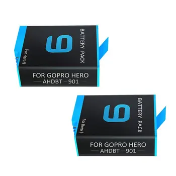 

For GoPro Hero 9 Black 1800mAh Li-ion ABT-901 Batteria Camera Accessories For Go Pro Hero 9 Battery Parts