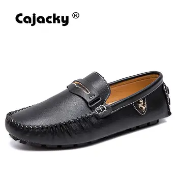 

Cajacky Men Penny Loafers Classic Driving Shoes Moccasins Plus Size 38-48 Loafers Casual Business Shoes Gentlemen Flats Slip On