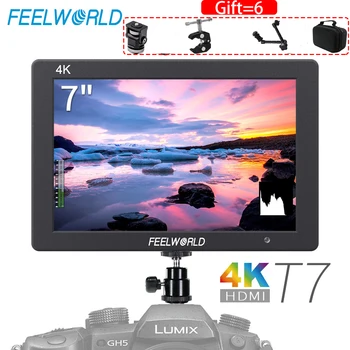 

Feelworld T7 4K Monitor 7" monitor 1920x1200 HDMI On Camera Field Monitor Video for DSLR Canon Nikon Sony Camera monitoring