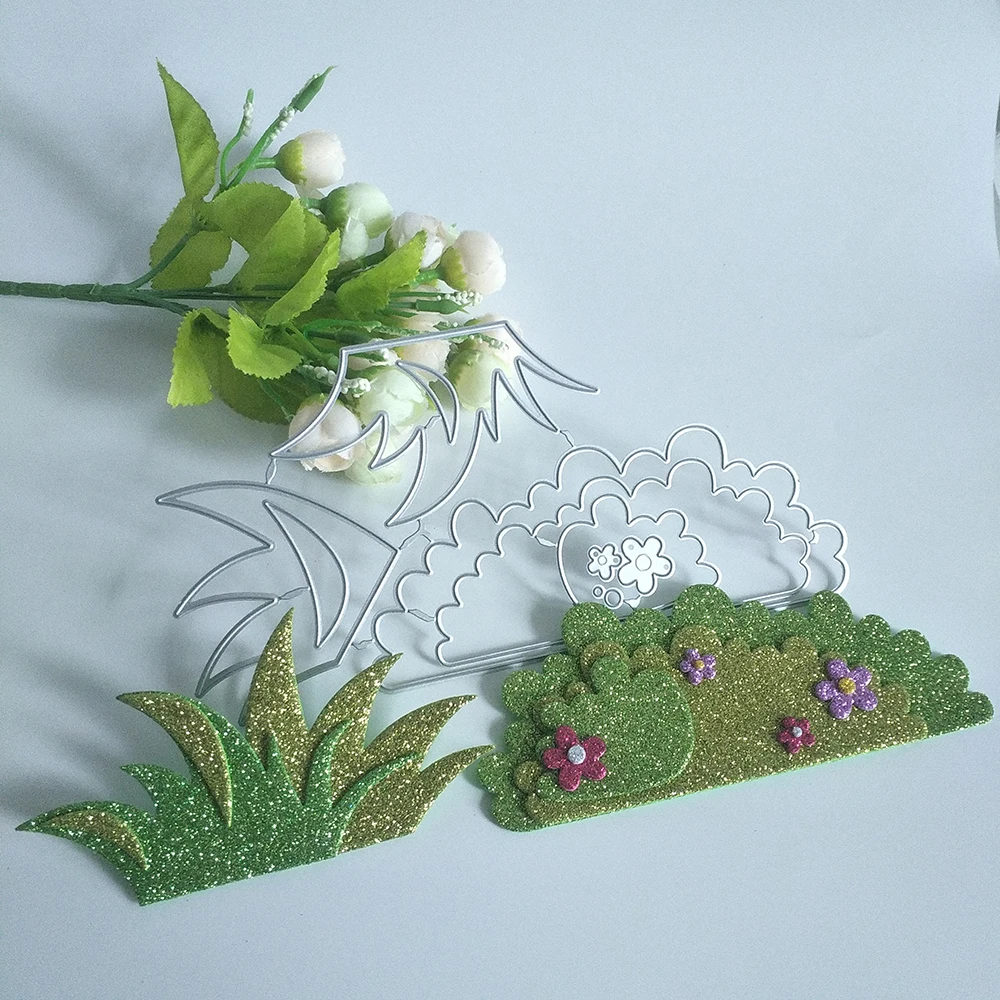 

New and exquisite lawns and flowers cutting dies DIY scrapbook, embossed card making, photo album decoration, handmade craft