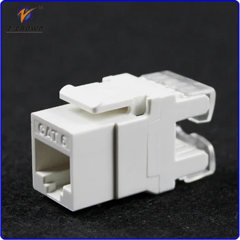 

Cat6 Keystone Jack Modular Jack for network RJ45 connector plug pass Fluke test High quality