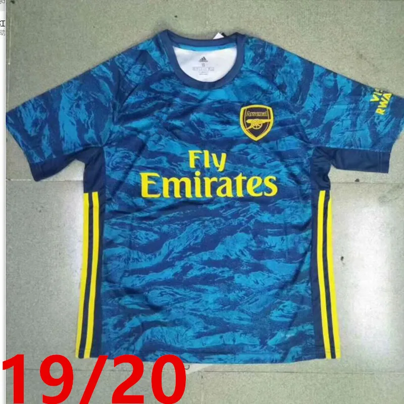 Футболка для взрослых и детей, коллекция 19/20 года, футбольная рубашка «Arsenal», Детский комплект, домашняя красная футбольная майка OZIL, желтая футболка «Arsenal»