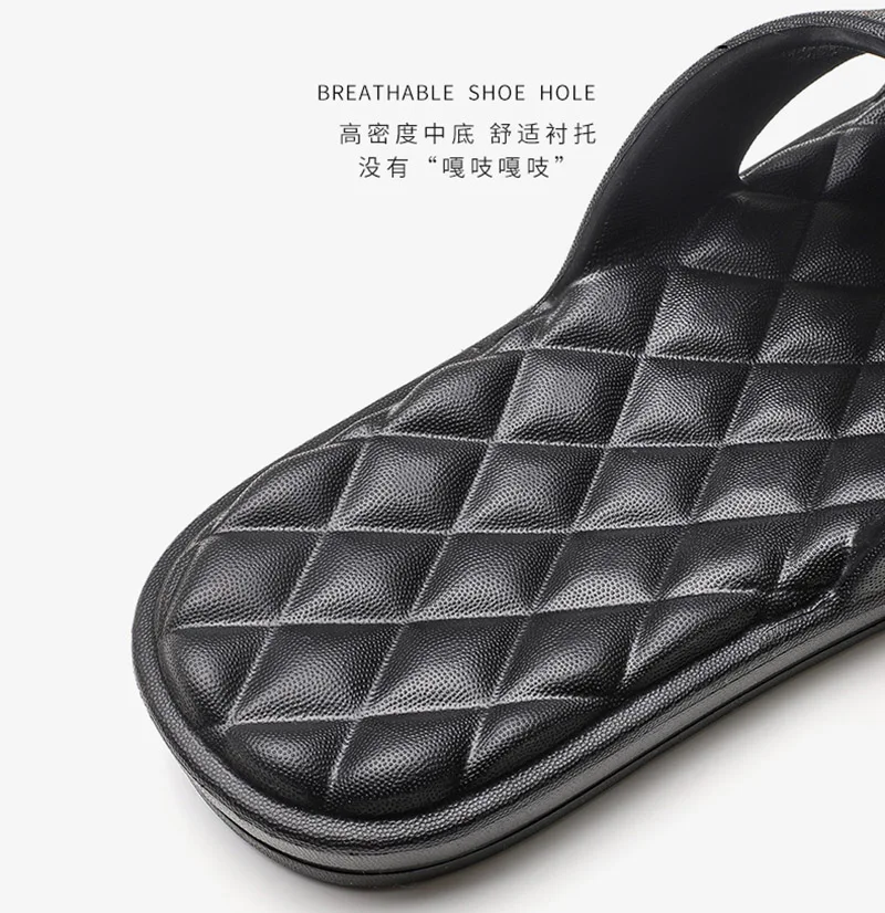 2020 New Slippers Women Summer Thick Bottom Indoor Home Couples Home Bathroom Non-slip Soft Ins Tide To Wear Cool Slippers