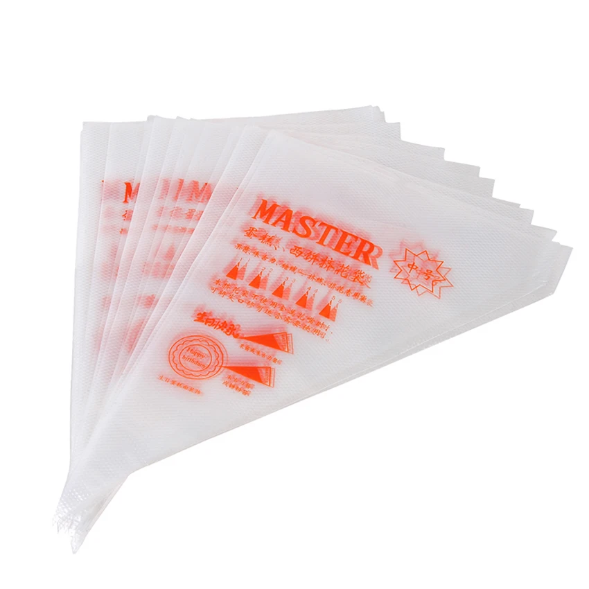 100/200/300pcs Disposable Pastry Bags Cake Decoration Kitchen Icing Food Preparation Cup Piping Tools for Baking |