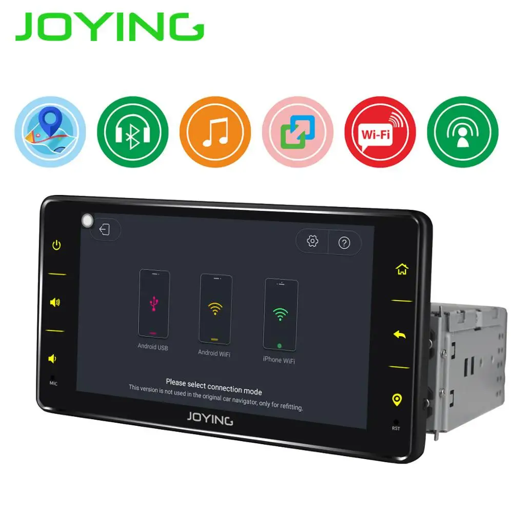 

JOYING 6.2" Single Din Android 8.1 Car Radio Stereo Universal Head Unit NO DVD GPS Player Built In DSP Mirror Link Wifi BT