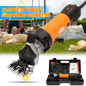 

Electric Sheep Shearing Machines Supplies Clipper Sheep Goats Alpaca Shears Adjustment Pusher 690W 220V AU Plug