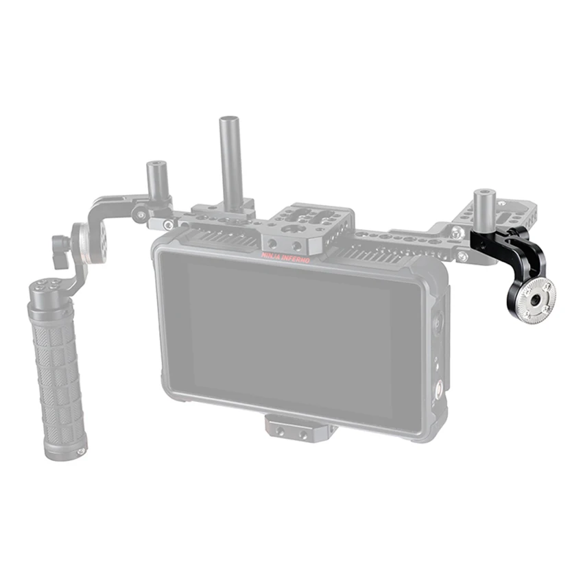 CAMVATE Стандартный 15 мм одиночный штанговый зажим с фиксатором ARRI Rosette M6 женский