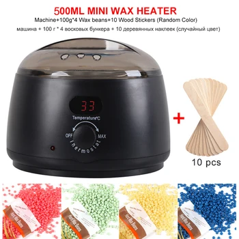 

Wax Warmers Melter Wax Kit Machine 500CC LCD Epilator Depilation Depilatory Wax-melt Machine Heater Calentador de cera
