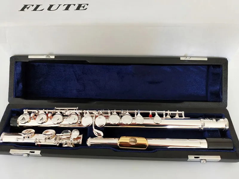 

Best quality Japan 271S Flute music instrument flute 16 Over C Tune and E-Key flute music professional Free shipping