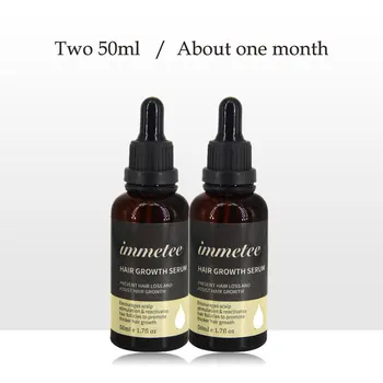 

2Pcs Hair Growth Oil Anti Hair Loss Treatment Beard Growth Oil Topical Solutions Repair Damage Hair Roots Hair Care Products