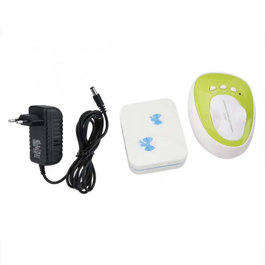 

Newest 4ML Ultrasonic Contact Lens Cleaner Auto Eye Protein Cleaning Case with USB Connector