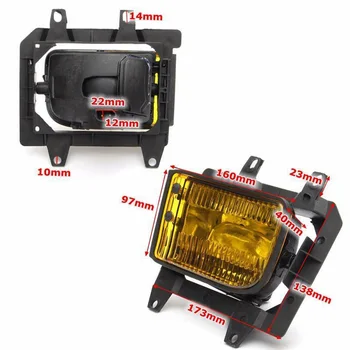 

1 pair Fog lights Replacement Accessory Auto Yellow Lamps Front Bumper For BMW E30 318i 318is 325i 1985-1993 Practical