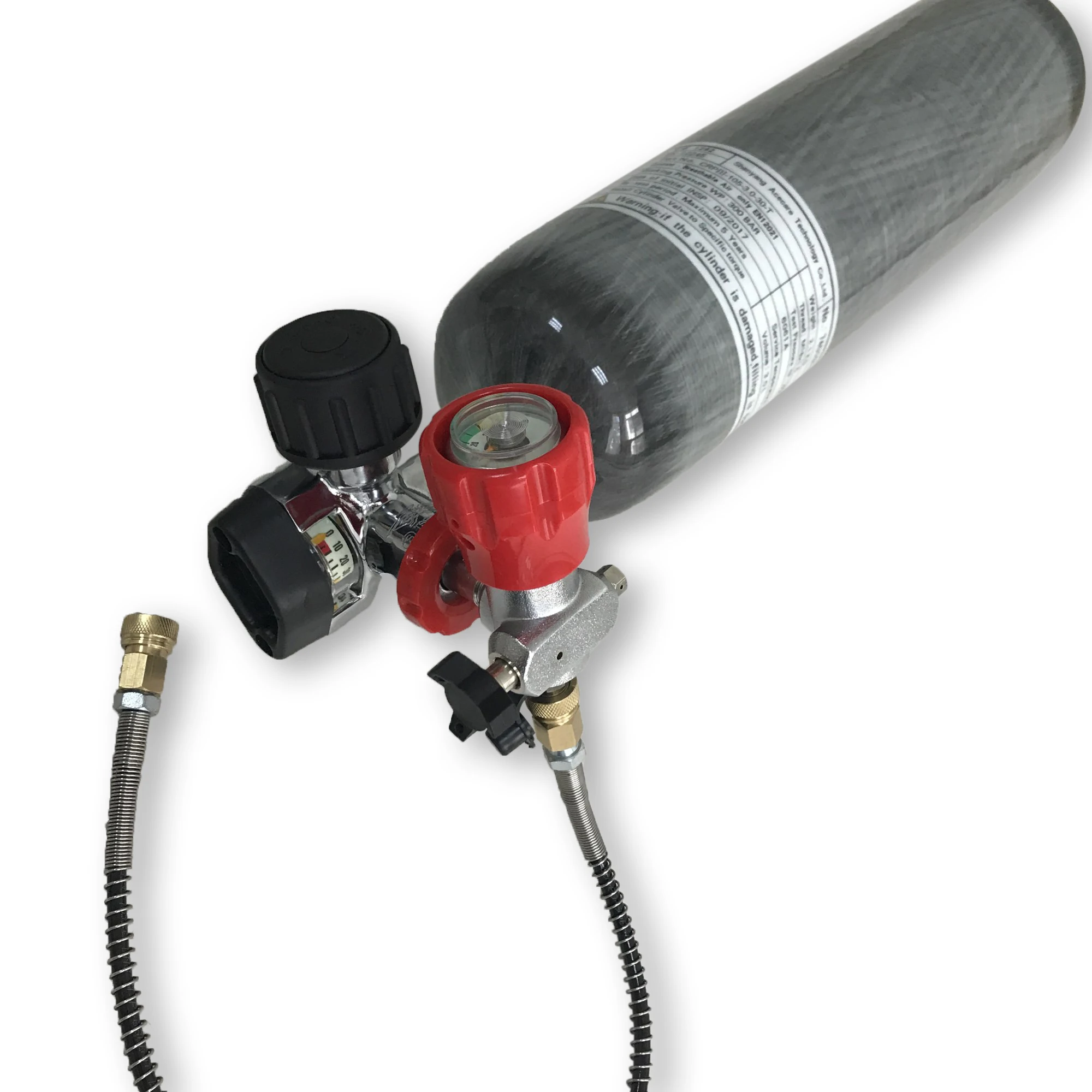 AC103 Acecare 3L 300 бар карбоновый цилиндр Пейнтбол бак с клапаном и заправочной