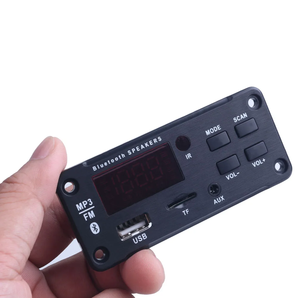 Новейшая Плата Bluetooth MP3 WMA декодера беспроводной аудио модуль с поддержкой USB TF AUX FM