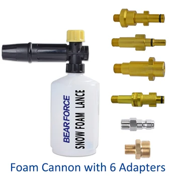 

Foam Cannon Snow Foam Lance for Karcher Cleanforce AR Lavor Greenworks Homelite Nilfisk Briggs Craftsman High Pressure Washer