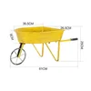 Yellow garden cart