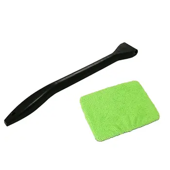 

Car Front Glass Cleaning Brush Car Dusting Brush Window Defogging Scraping Car Dual-Use Multi-Purpose Cleaning Wipe