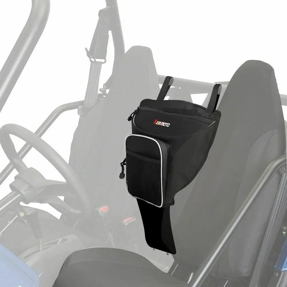 

KEMiMOTO Cab Pack Holder Center Storage Bag UTV for Polaris Ranger RZR 4 800 RZR 570 800 1000 RZR XP 4 900 RZR XP 900