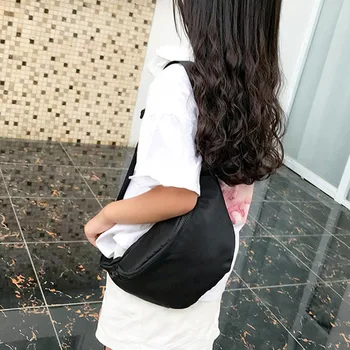 

Fashion Children's Bag Waist Bag Solid Color Chest Bag Coin Purse Snack Pack Waist Packs Bag Women/girl Nylon Shoulder Bags