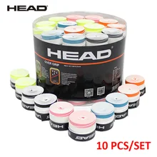 10 PCS/SET Anti Slip Head Overgrip Tennis Grip Racket Padel Accessories Shock Absorber Raquete De Tennis Badminton Training