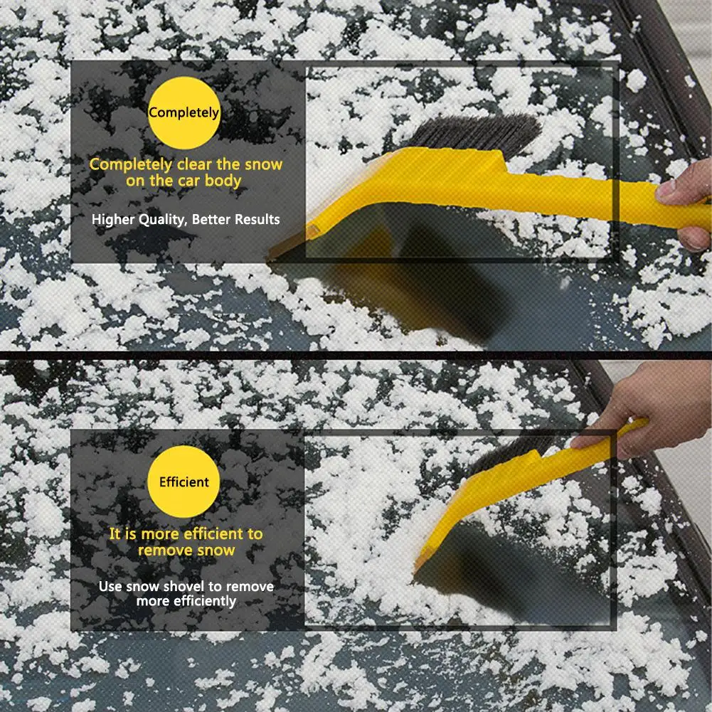 Multifunctional Car Snow Brush Snow Ice Shovel Scraper Defrost Tool Windshield Snow Scraper Winter Auto Vehicle Snowbrush Multifunctional Car Snow Brush Snow Ice Shovel Scraper Defrost Tool Windshield Snow Scraper Winter Auto Vehicle Snowbrush