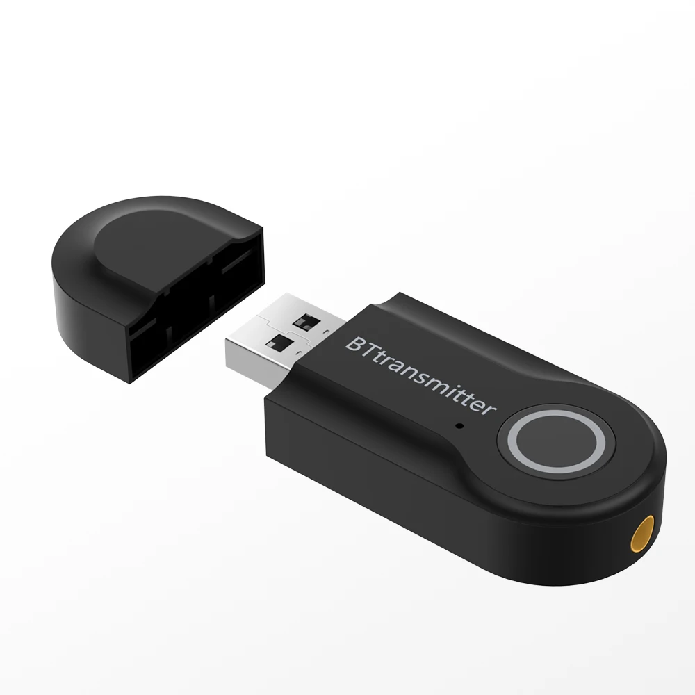 Bluetooth передатчик 3,5 мм разъем аудио адаптер для наушников ТВ Беспроводной Bluetooth 4,0 стерео аудио передатчик адаптер