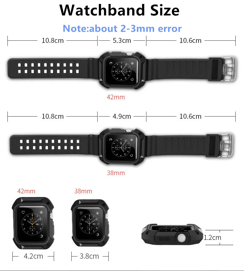 Чехол-ремешок для apple watch band apple watch 5 4 3 band iwatch 42 мм/38 мм 44 мм 40 мм защитный чехол correa pulseira