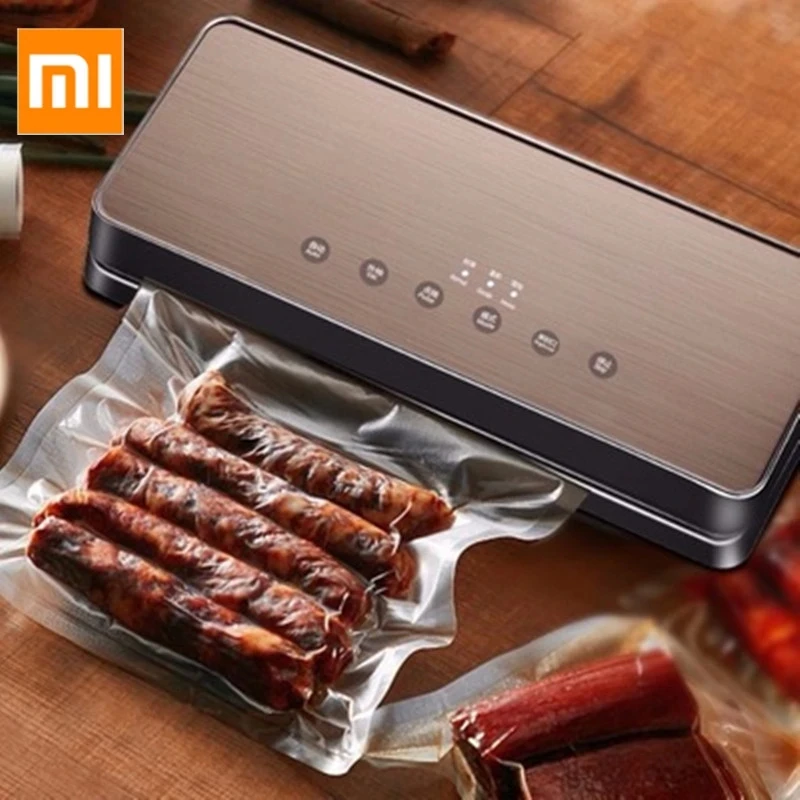 Вакуумная упаковочная машина XIAOMI многофункциональная Бытовая для небольших