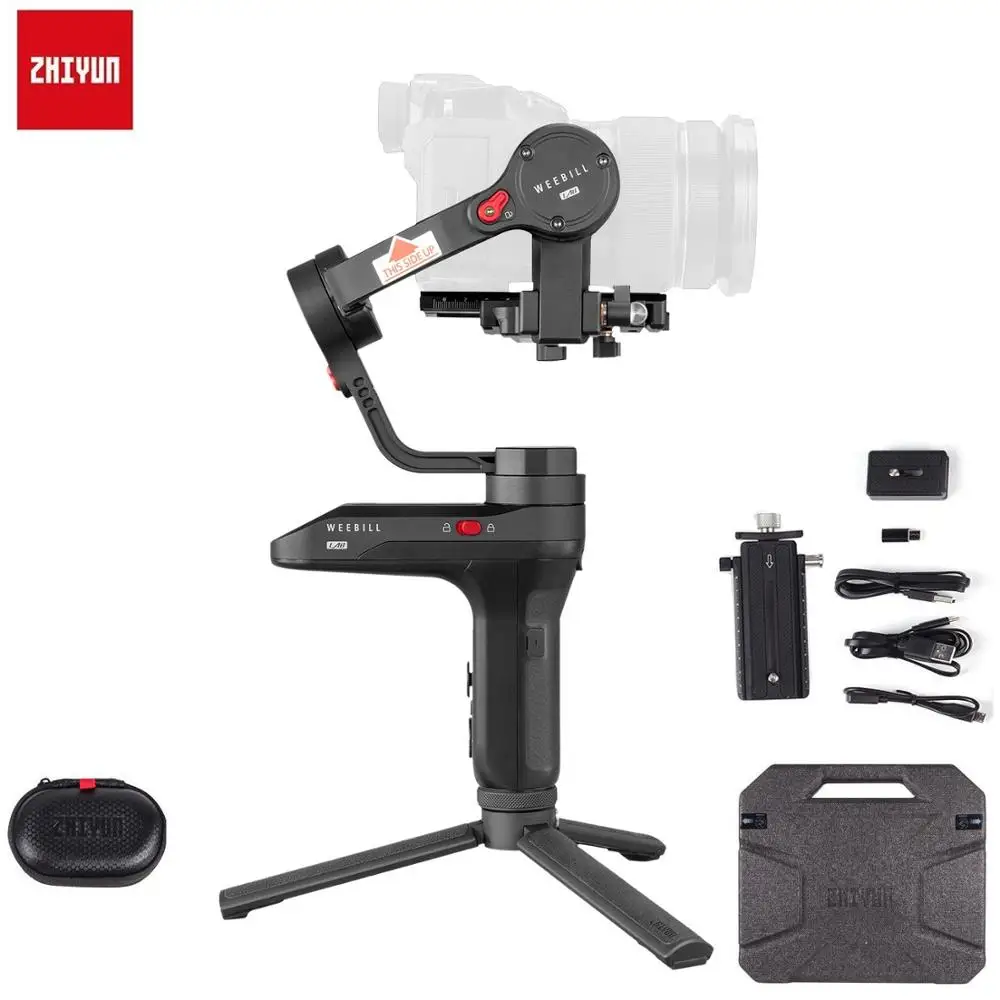 US $126.42 Zhiyun WEEBILL LAB 3Axis Gimbal Stabilizer For Mirrorless And DSLR Cameras For Sony A9 A6300 A7M3 A6000 A7 Panasonic GH5s GH5