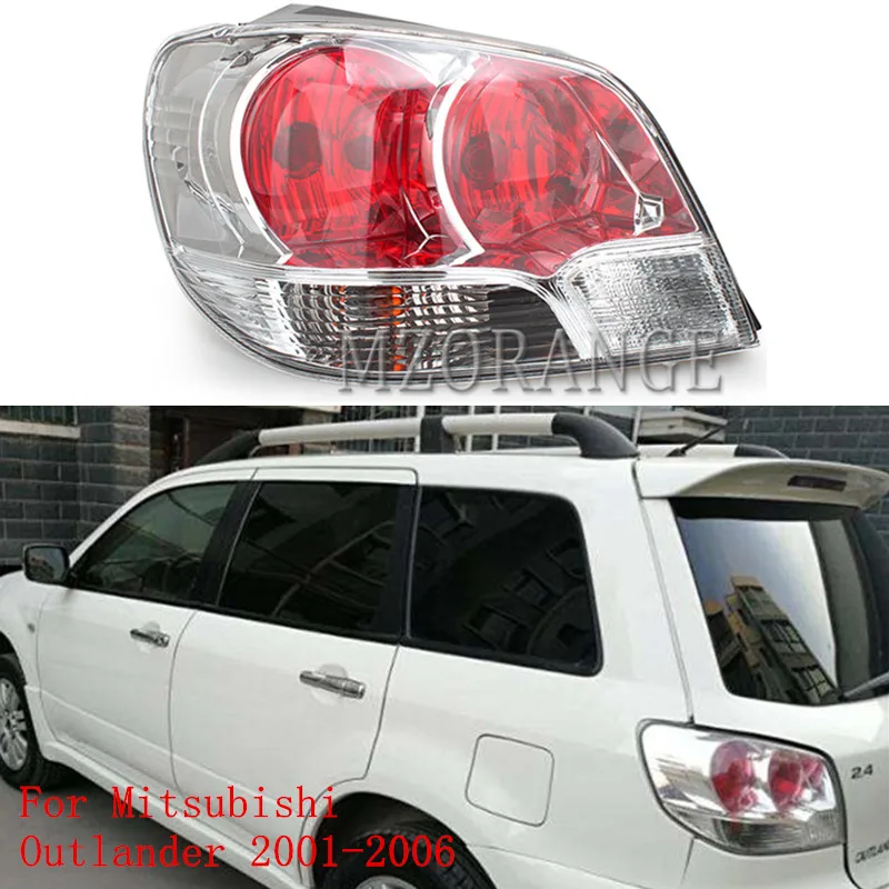 MZORANGE Tail светильник лампы для Mitsubishi Outlander 2001 2002 2003 2004 2005 2006 хвост светильник задний стоп-сигнал светильник автомобильные аксессуары