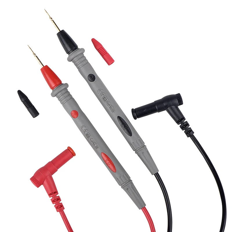 JCD Multimeter Probe Test Leads Pin for Digital Multimeter Needle Tip Multi Meter Tester Lead Probe Wire Pen Cable 20A 1000V