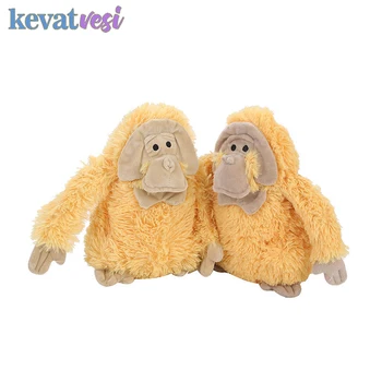 

Cute Plush Animal Toy Dog Chewing Toy Plush Orangutan Squeaky Toy Teeth Cleaning Training Toy Funny Interactive Dog Accessories