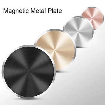 Circular Universal Magnetic phone Car Holder Metal Plate Sticker,Ultra Slim Iron Sheet Plaster For Strong Magnet Stand Film