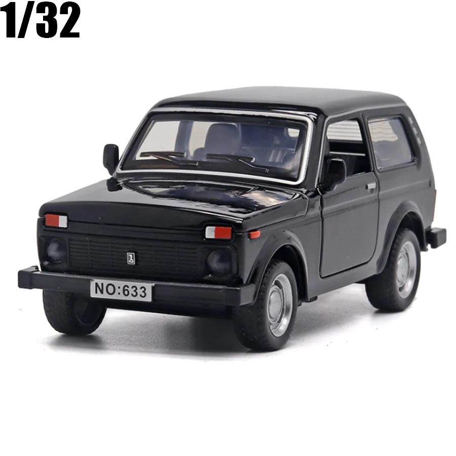 1:32 Classic Car Russia LADA NIVA Alloy Diecasts Toy Vehicles Metal Model Simulation Childrens Gift Collection | Игрушки и хобби