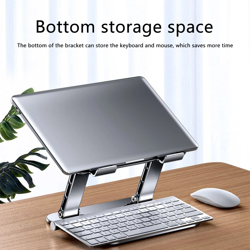 Mc 515 Adjustable Laptop Tablet Stand Desktop Notebook Computer Lifting  Bracket For Apple Macbook Dell Lenovo Rugged - Laptop Stand - AliExpress