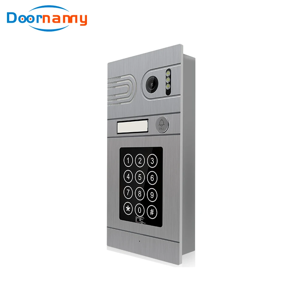 Doornanny Outdoor Doorbell Doorphone Password Apartment High Building Villa Call Panel Multi-Devices CVBS 1200TVL AHD 960P 84211